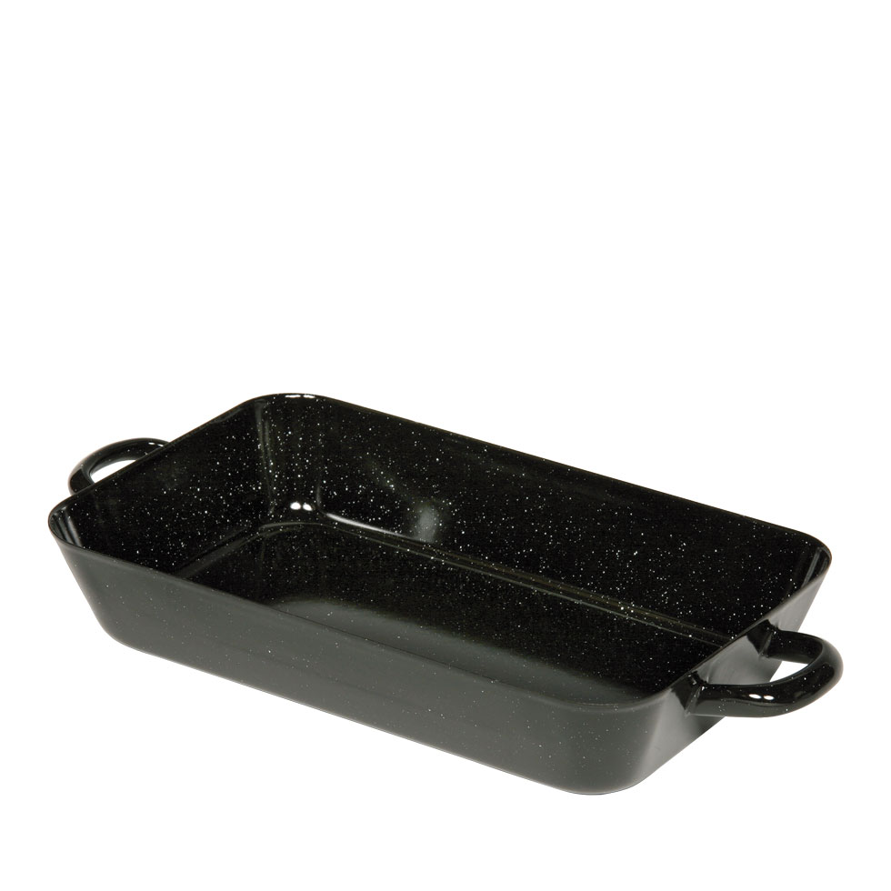 Bratpfanne 33x20cm  schwarz   AKTION