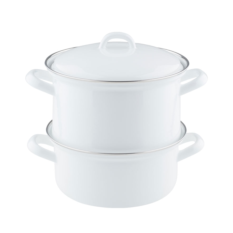 Kartoffelkocher 18cm, 2L weiss         S