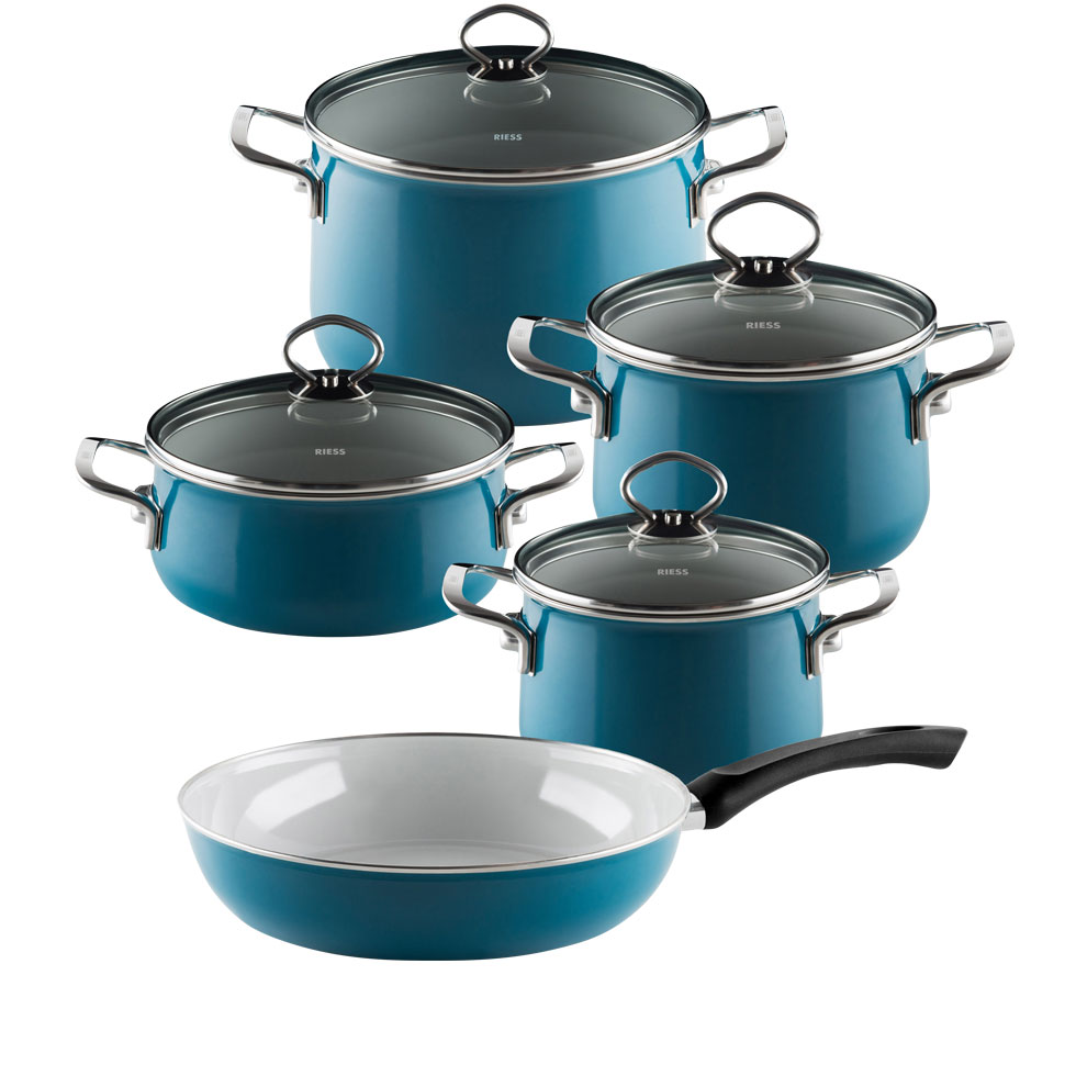 Premium Email-Topfset 5tlg   AQUAMARIN    A K T I O N