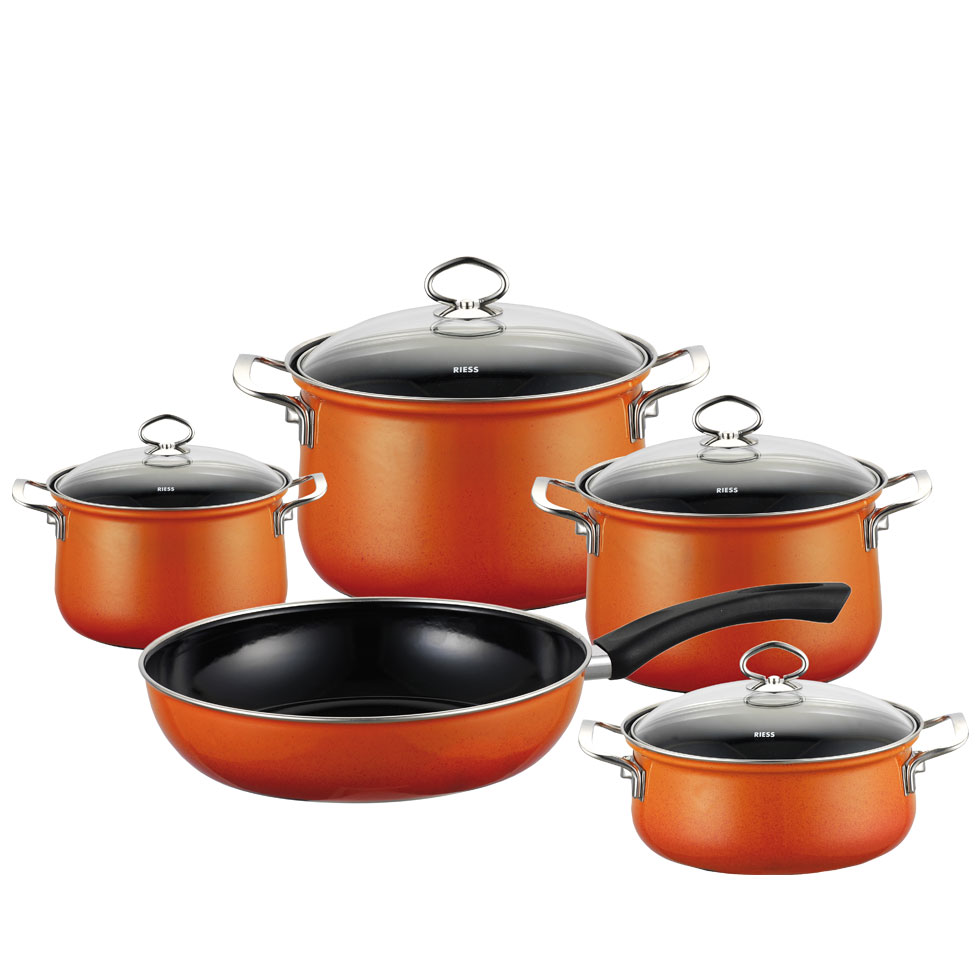 Premium Email-Topf-Set 5tlg.    CORALL    A K T I O N